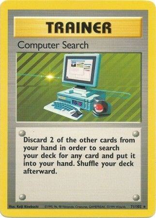 1999 Pokemon Base Set 071/102 Computer Search Rare