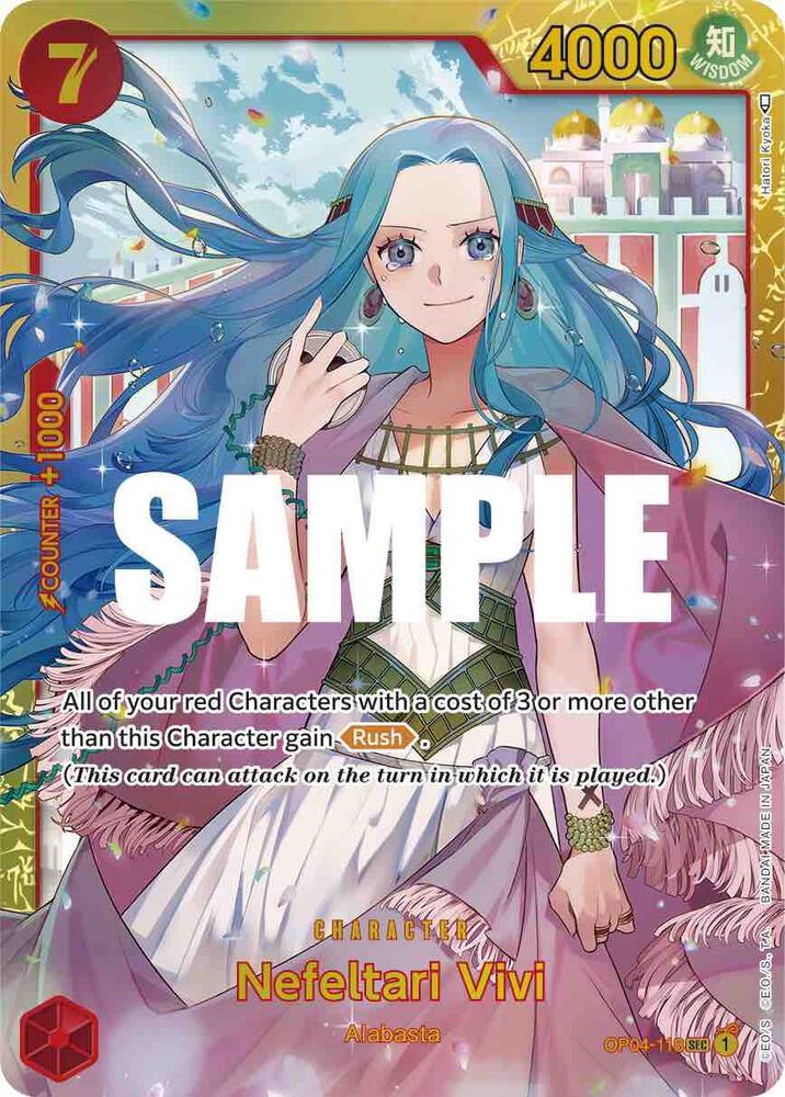 Nefeltari Vivi OP04-118 (Kingdoms of Intrigue)  - Foil