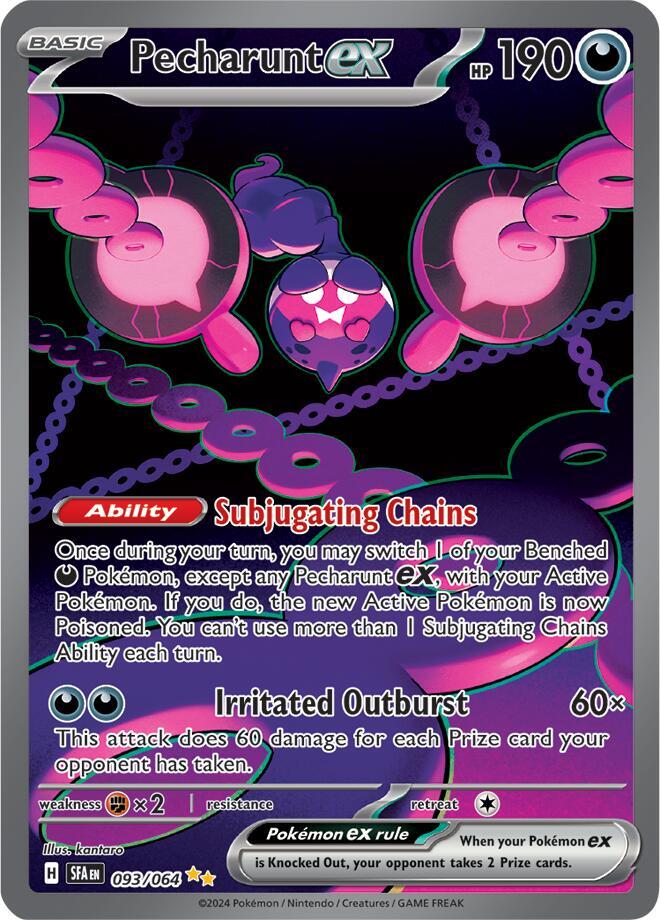 Pecharunt ex 093/064 (SV: Shrouded Fable)  - Holofoil