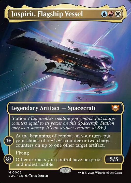Inspirit, Flagship Vessel 2 (Commander: Edge of Eternities)  - Borderless
