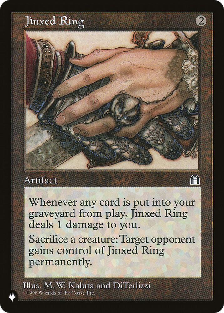 Jinxed Ring STH-137/5075 (The List Reprints) 