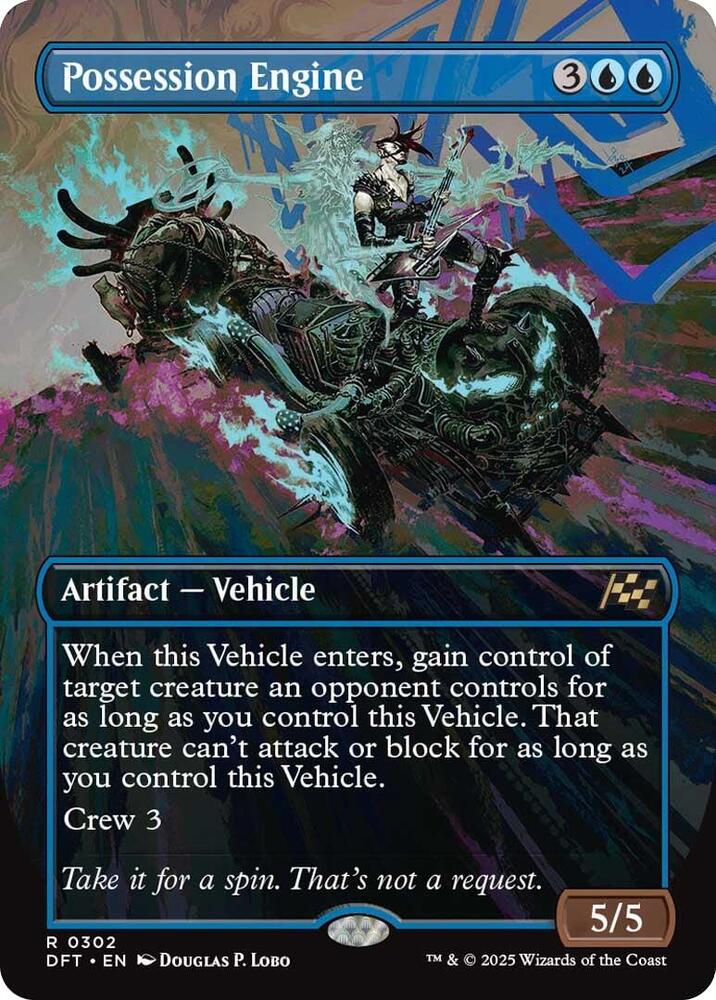 Possession Engine 302/291 (Aetherdrift)  - Borderless Foil