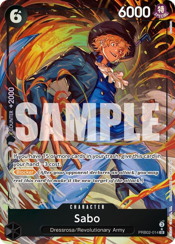 Sabo PRB02-014 (Premium Booster -The Best- Vol. 2)  - Alternate Art Foil