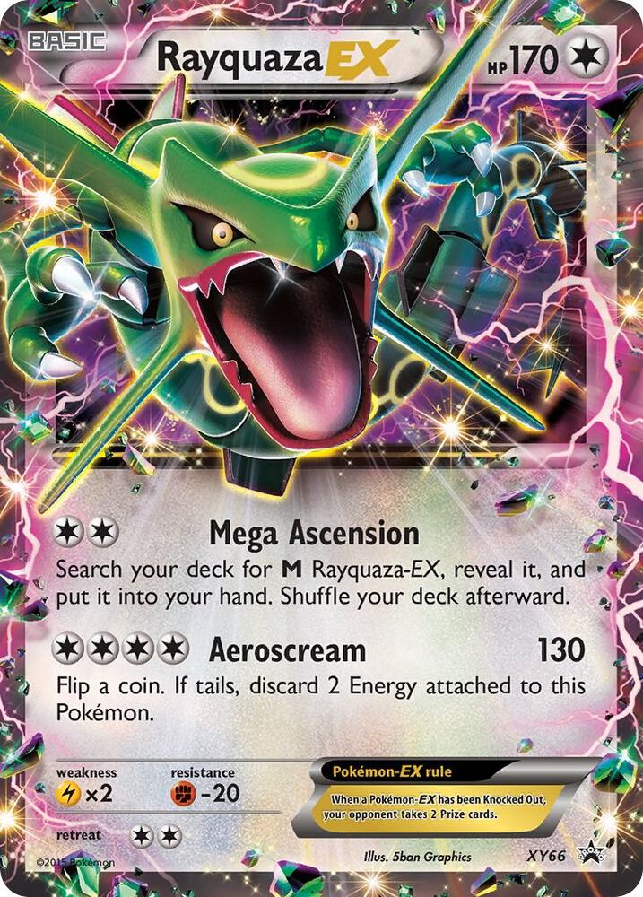 Rayquaza EX XY66 (XY Promos)  - Holofoil