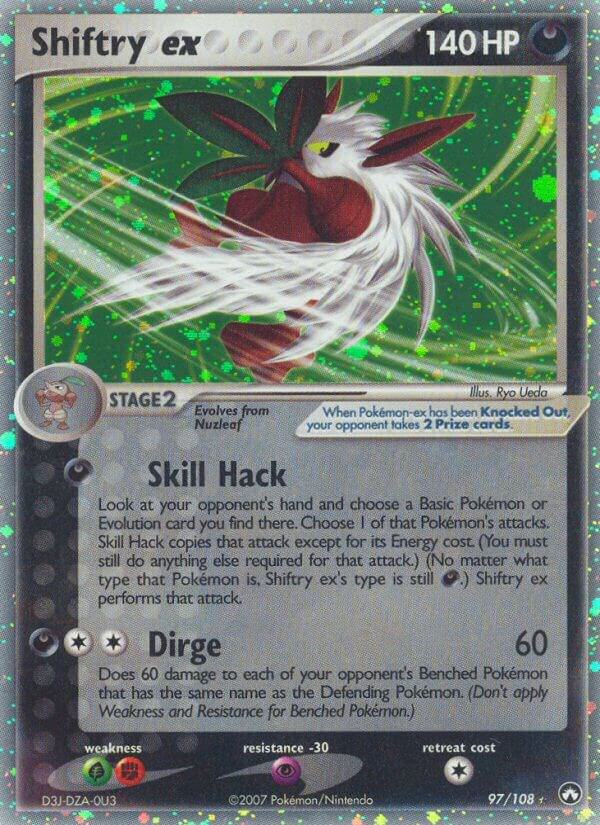 Shiftry ex 97/108 (Power Keepers)  - Holofoil