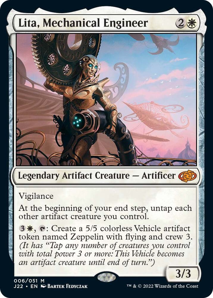 MTG Jumpstart 2022 6 Lita, Mechanical Engineer M NM