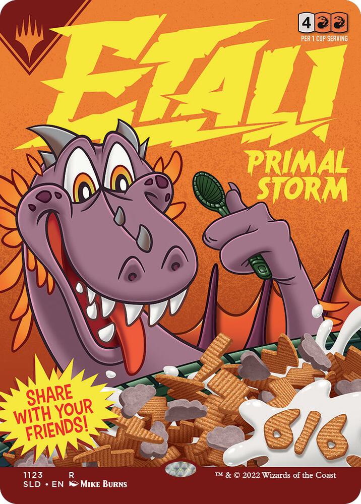 MTG Secret Lair Drop Series 1123 Etali, Primal Storm R NM Foil