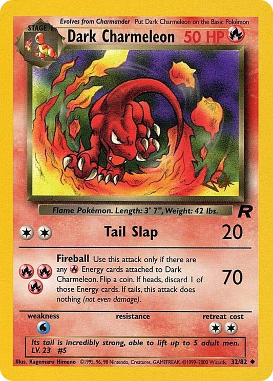 Dark Charmeleon W Stamped 32/82 (WoTC Promo) 