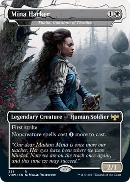 Mina Harker Thalia Guardian of Thraben 331/277 (Innistrad: Crimson Vow) 