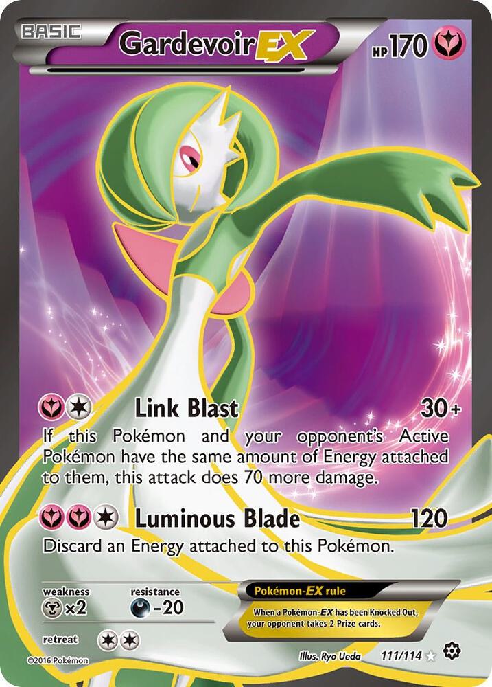 Gardevoir EX 111/114 (XY - Steam Siege)  - Holofoil