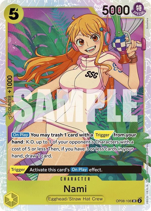 Nami OP08-106 (Two Legends)  - Foil