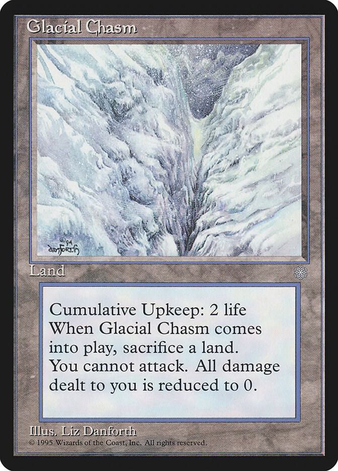 MTG Ice Age 353 Glacial Chasm U NM
