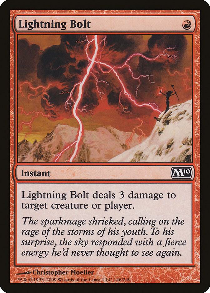 Lightning Bolt 146/249 (Magic 2010 (M10)) 