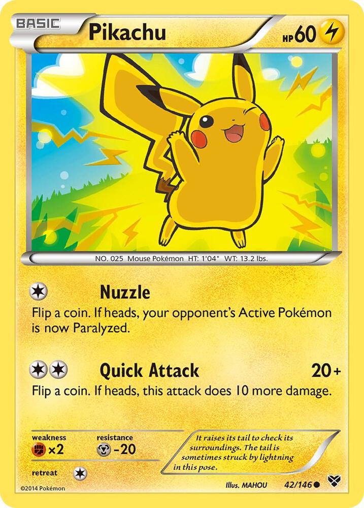 Pikachu 042/146 (XY Base Set) 