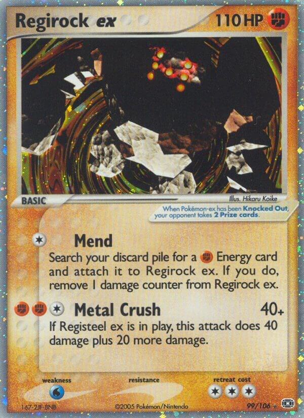 Regirock ex 99/106 (Emerald) 