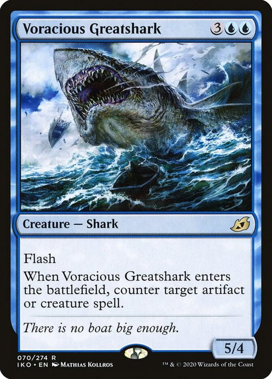 Voracious Greatshark 70/274 (Ikoria: Lair of Behemoths) 