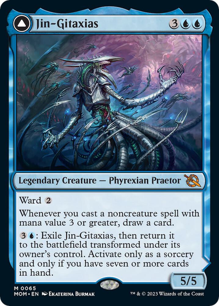 MTG March of the Machine 65 Jin-Gitaxias M NM