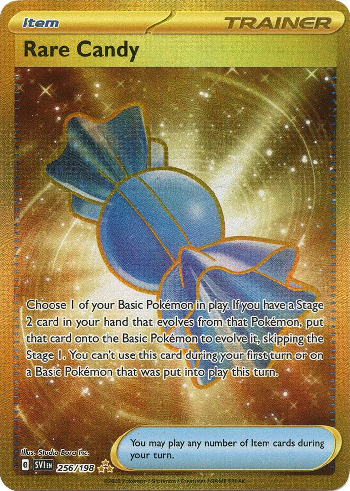 2023 Pokemon SV01: Scarlet & Violet Base Set Rare Candy - 256/198 Hyper Rare