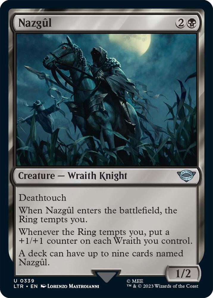 MTG Universes Beyond: The Lord of the Rings: Tales of Middle-earth 339 Nazgul () U NM