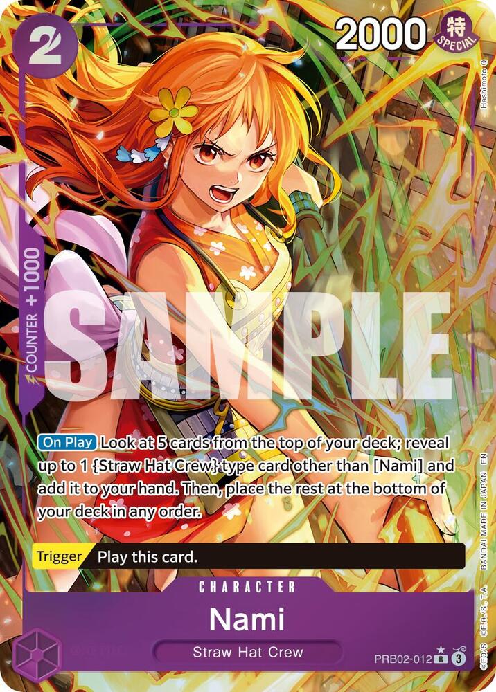 Nami PRB02-012 (Premium Booster -The Best- Vol. 2)  - Alternate Art Foil