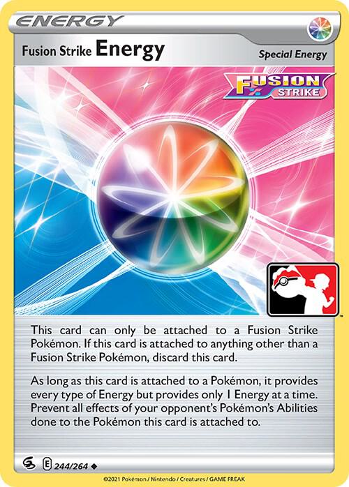 Fusion Strike Energy Series 2 244/264 (Prize Pack Series Cards)  - Holofoil