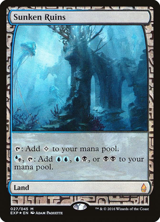 Sunken Ruins 27/45 (Zendikar Expeditions)  - Foil