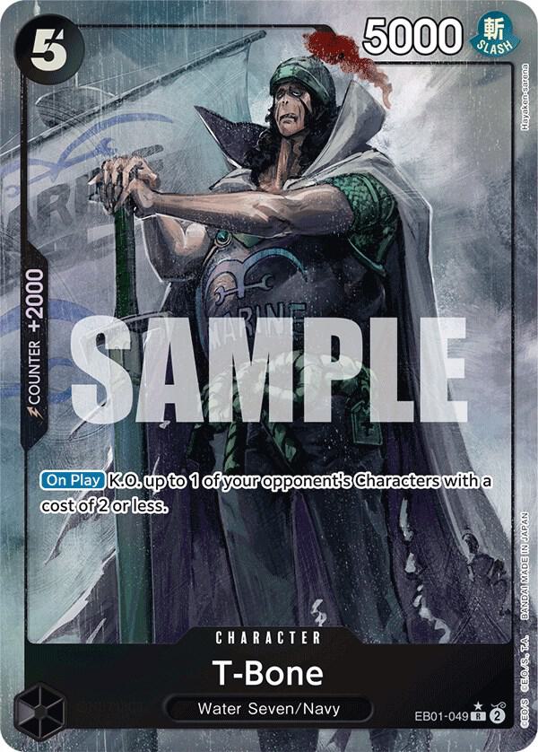 T-Bone EB01-049 (Extra Booster: Memorial Collection)  - Alternate Art Foil