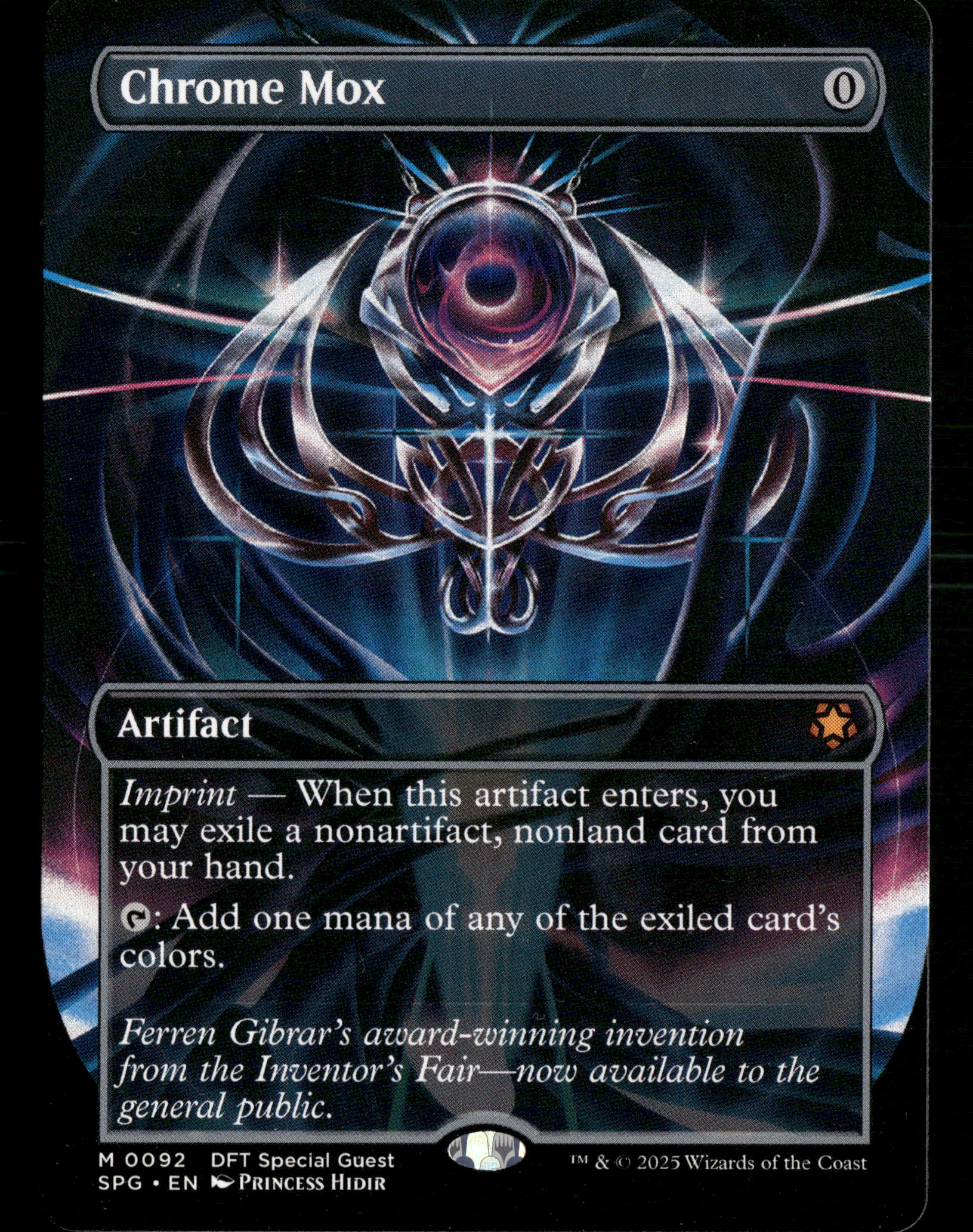 Magic The Gathering Special Guests 92 Chrome Mox (Borderless) M NM