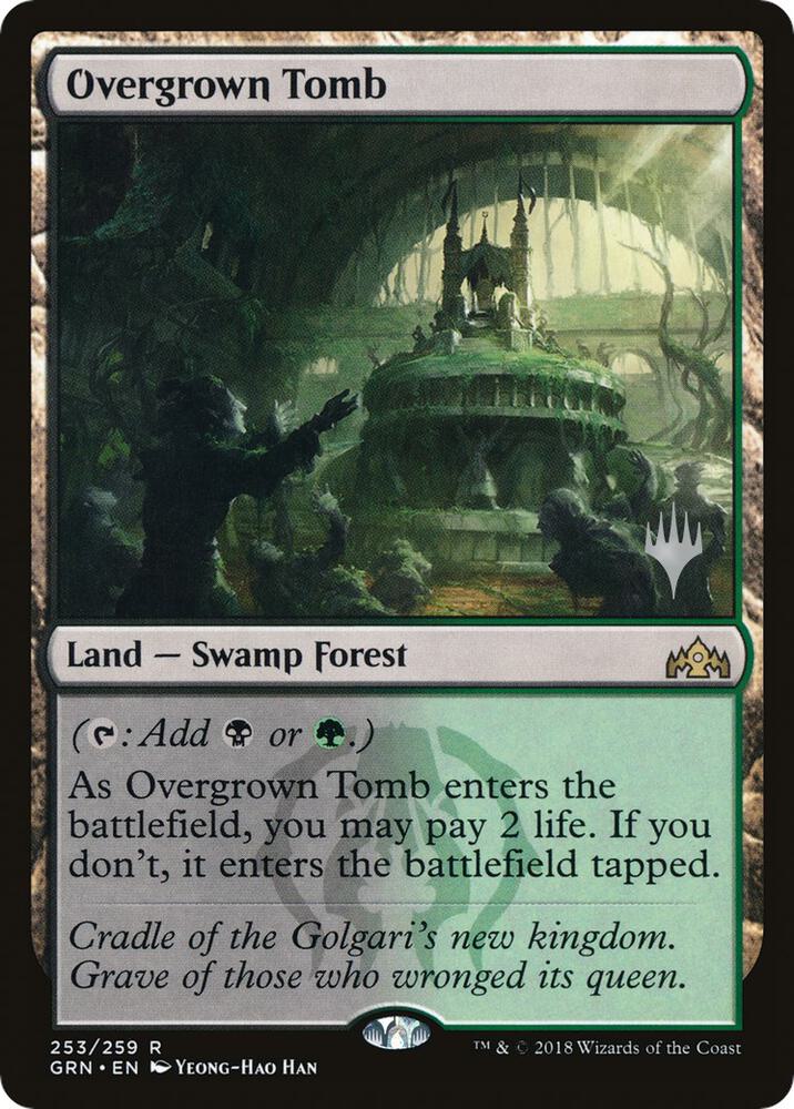 Overgrown Tomb 253 (Promo Pack: Throne of Eldraine) 