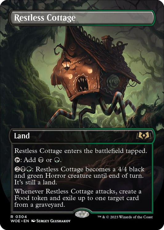 Restless Cottage 304/276 (Wilds of Eldraine)  - Borderless