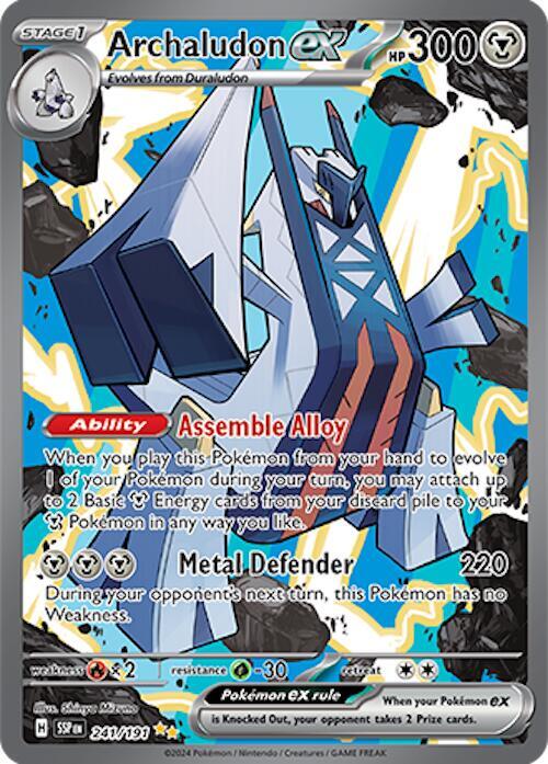 Archaludon ex 241/191 (SV08: Surging Sparks)  - Holofoil