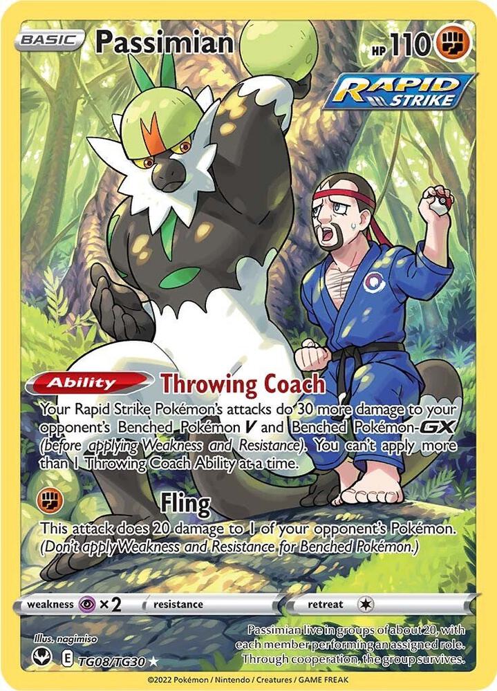 Passimian TG08/TG30 (SWSH12: Silver Tempest Trainer Gallery)  - Holofoil