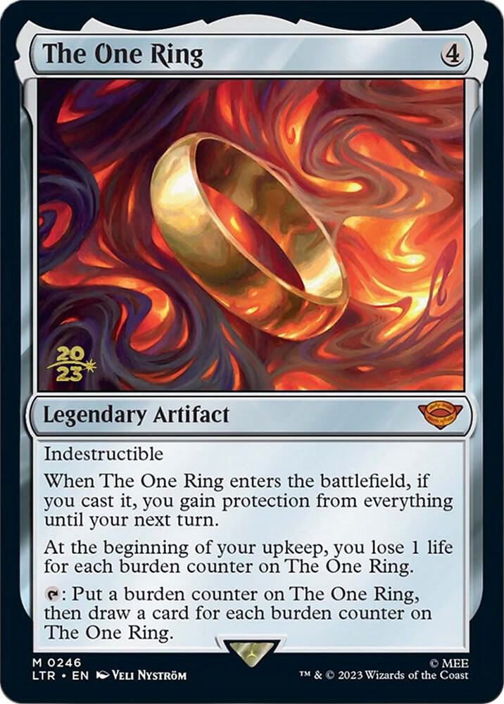 The One Ring 246s/86 (Prerelease Cards)  - Foil
