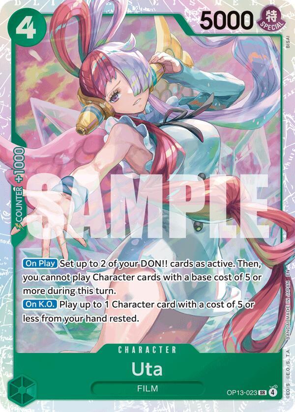 Uta OP13-023 (Carrying On His Will)  - Foil