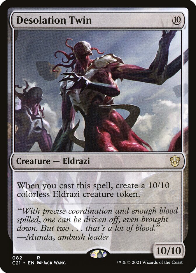 Desolation Twin 82 (Commander 2021) 