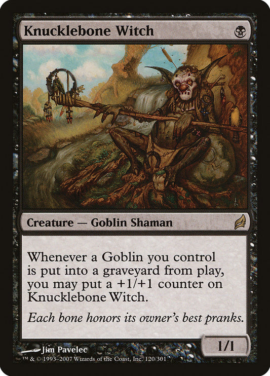 Knucklebone Witch 120/301 (Lorwyn) 