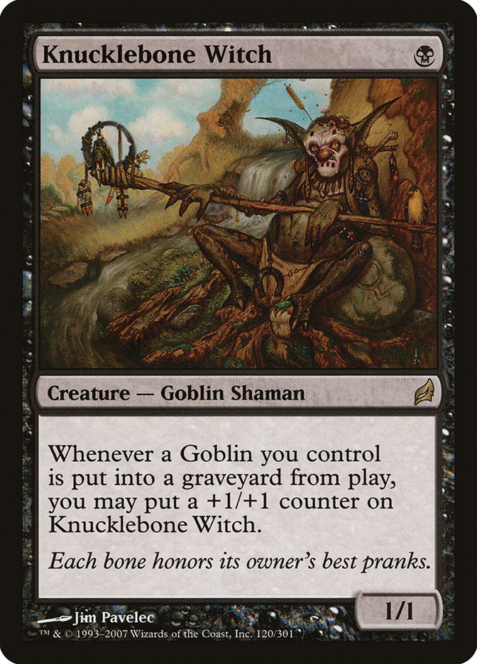Knucklebone Witch 120/301 (Lorwyn) 