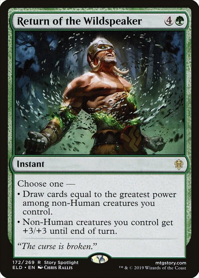 Return of the Wildspeaker 172/269 (Throne of Eldraine) 