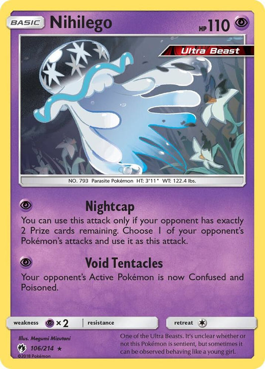 Nihilego 106/214 (SM - Lost Thunder)  - Holofoil