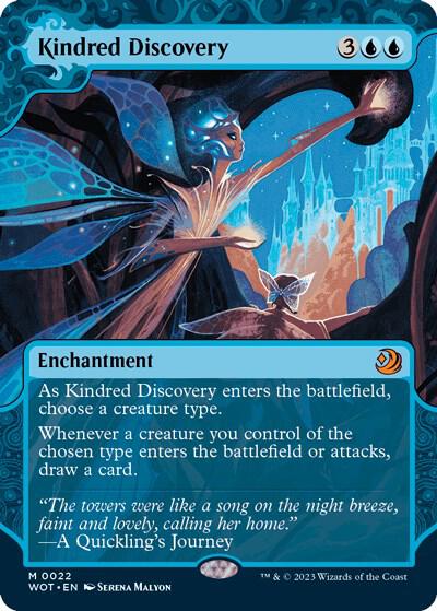 MTG Wilds of Eldraine: Enchanting Tales 22 Kindred Discovery M NM