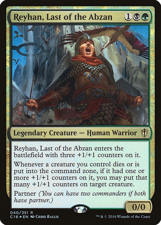 Reyhan, Last of the Abzan 40/351 (Commander 2016)  - Foil