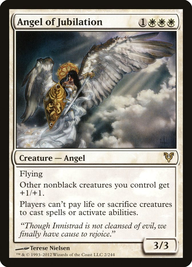 Angel of Jubilation 2 (Avacyn Restored) 
