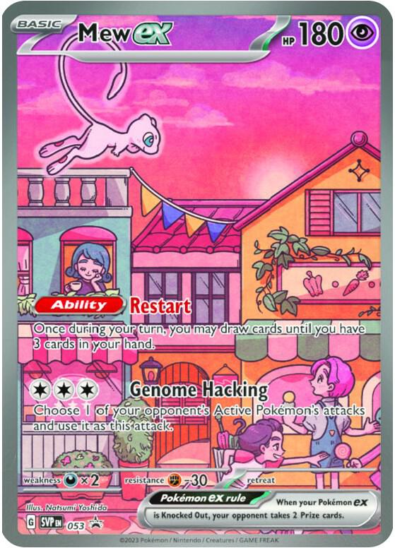 2023 Pokemon SV: Scarlet & Violet Promo Cards Mew ex - 053 Promo