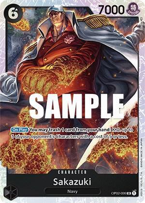 Sakazuki OP02-099 (Paramount War)  - Foil