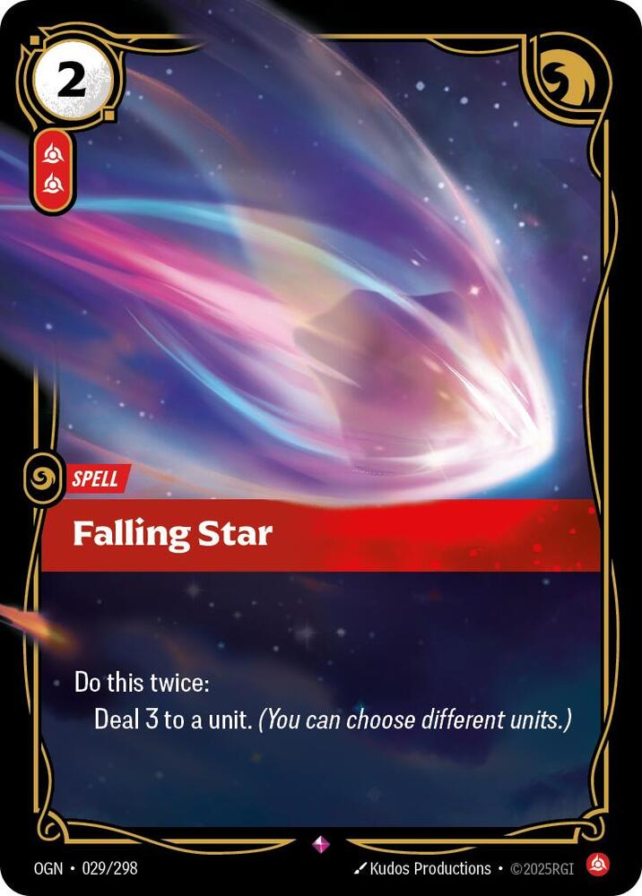 Falling Star 029/298 (Origins)  - Foil