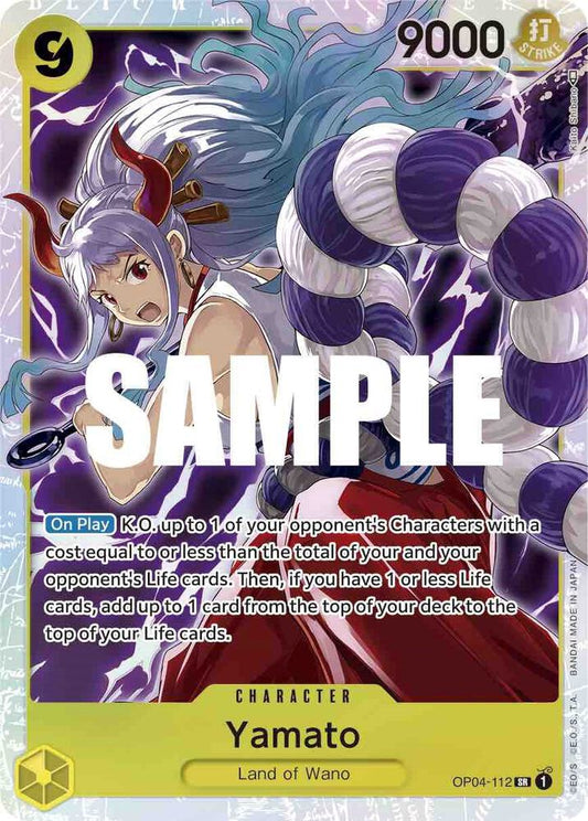Yamato OP04-112 (Kingdoms of Intrigue)  - Foil