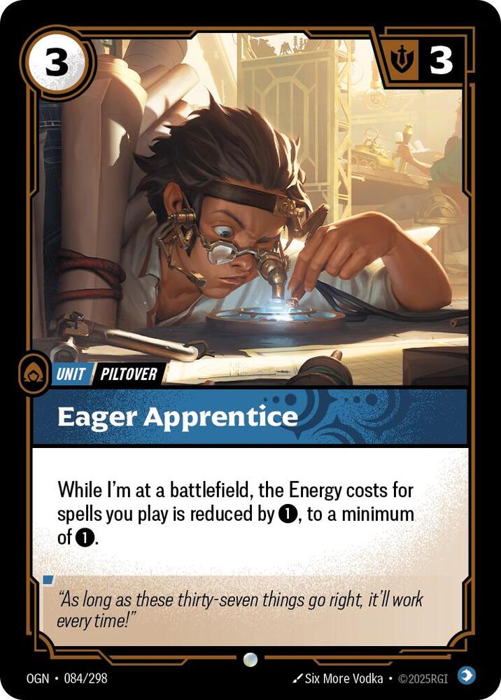 Eager Apprentice 084/298 (Origins) 