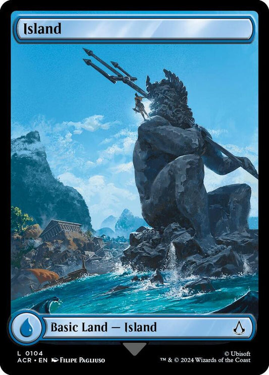 Island 104/110 (Universes Beyond: Assassin's Creed)  - Foil