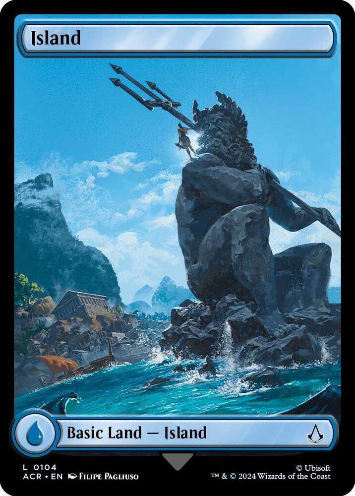 Island 104/110 (Universes Beyond: Assassin's Creed)  - Foil