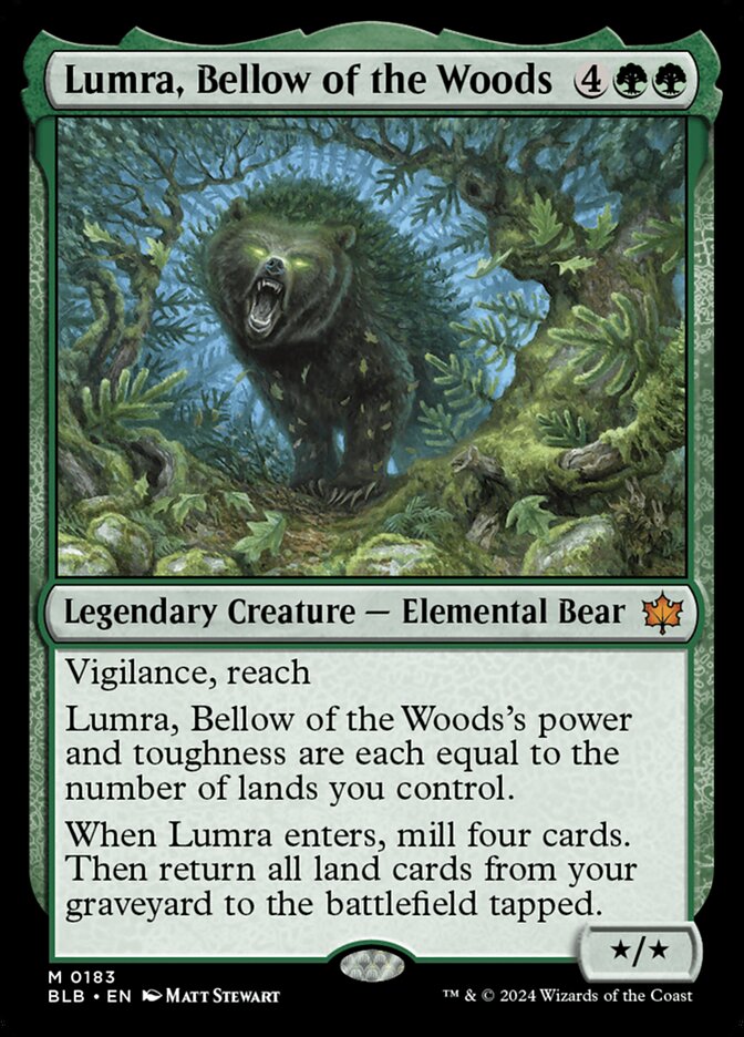 Lumra, Bellow of the Woods 183 (Bloomburrow) 